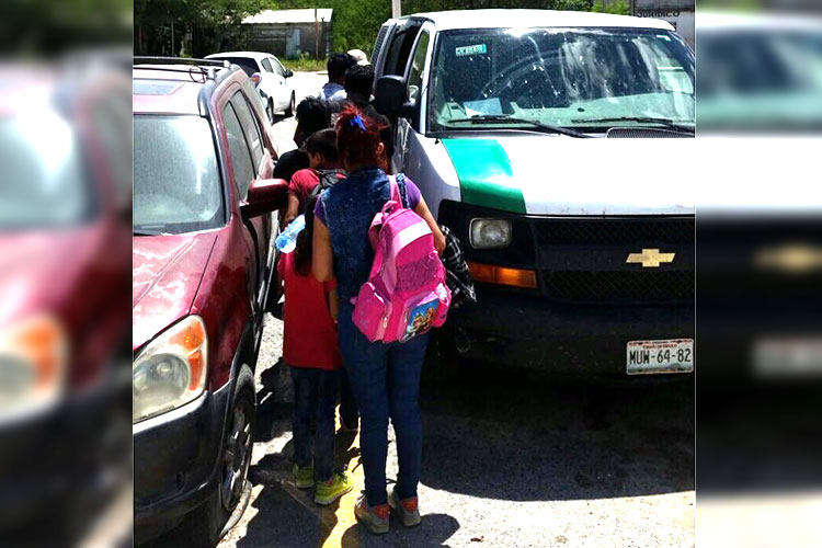 Aseguran a 10 migrantes centroamericanos en San Fernando