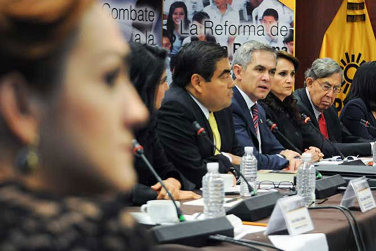 PRD presentará paquete de reformas en materia anticorrupción