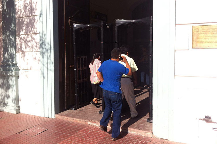 Convierten presidencia en “bunker” de seguridad por informe de alcalde