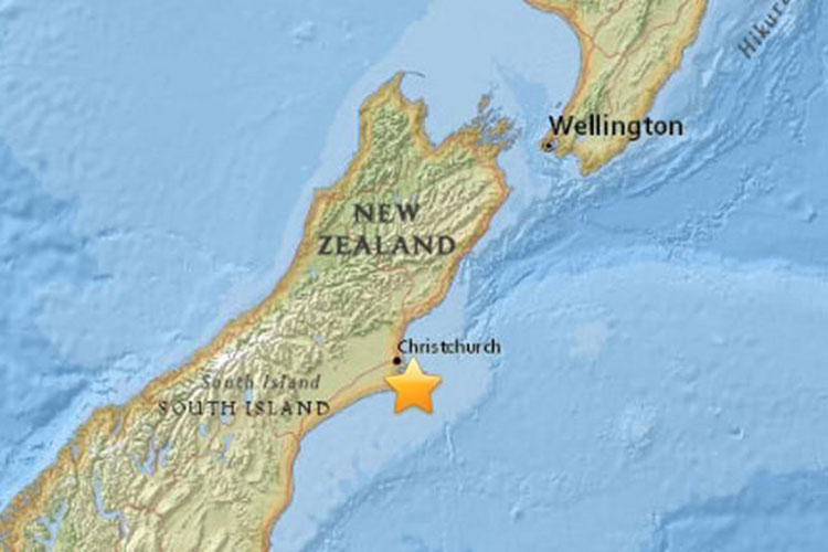 Fuerte sismo de 7.2 grados Richter sacude a Nueva Zelanda