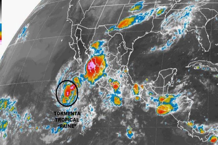 Tormenta Paine se forma en el Pacífico, afectará a 5 estados