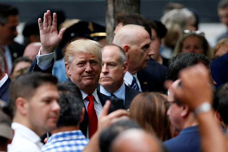 Trump promete revelar pronto información sobre su salud