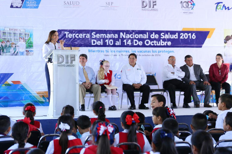Arranca Adriana Herrera Zárate tercera semana nacional de salud
