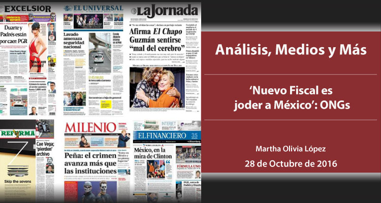 ‘Nuevo Fiscal es joder a México’: ONGs