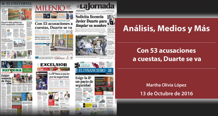 Con 53 acusaciones a cuestas, Duarte se va