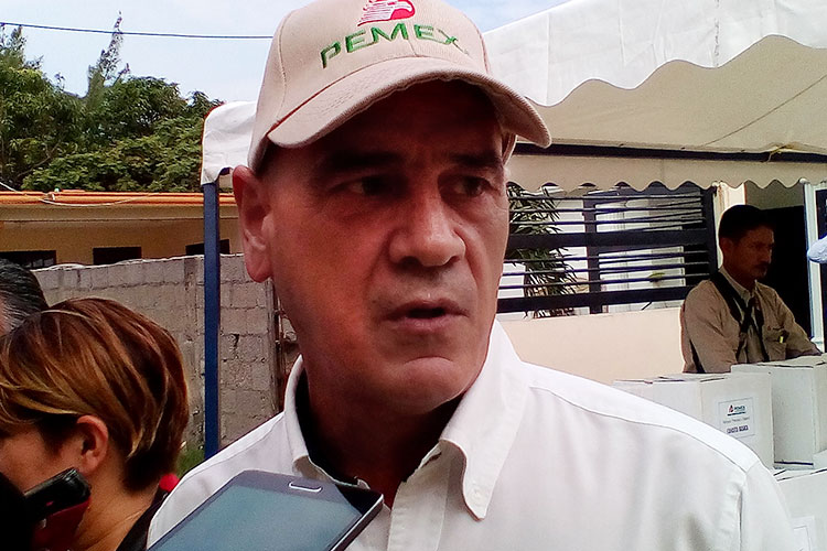 “Rasura” Pemex a empleados para entregar despensas en Madero