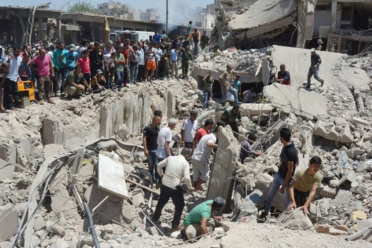 Aumenta a 32 los muertos en ataque suicida durante boda en Siria