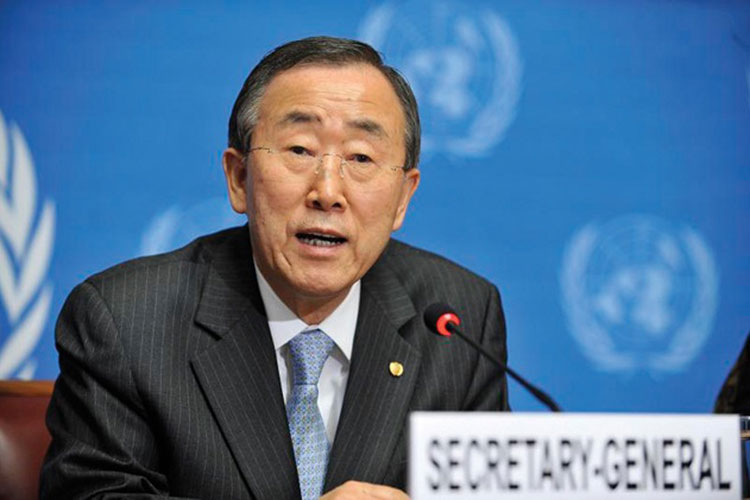 Ban Ki-moon celebra nombramiento de Guterres