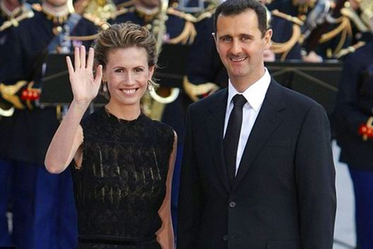Esposa de Bashar al Assad recibe ofertas para huir de Siria