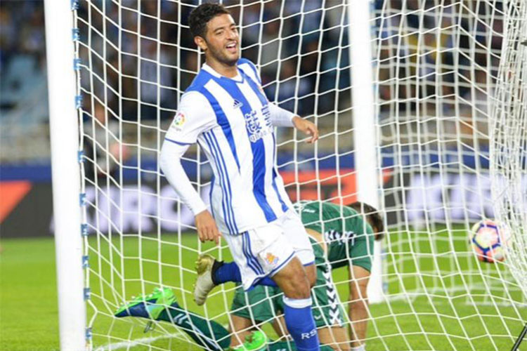 Vela se despacha con un tanto en goleada de la Real