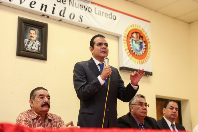 Unen esfuerzos Enrique Rivas y CTM para modernizar Nuevo Laredo