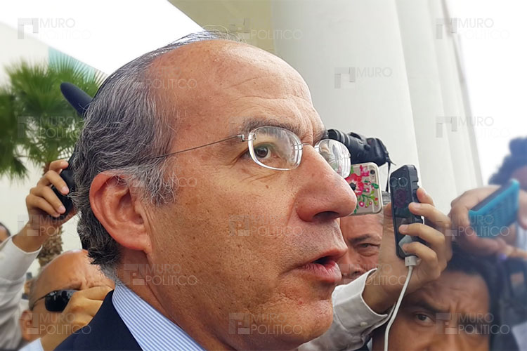 “Es complicado y dificil pero se va a lograr”: Felipe Calderón