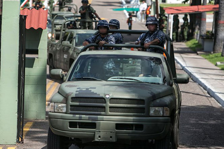PGR realiza peritaje en zona de emboscada a militares en Sinaloa