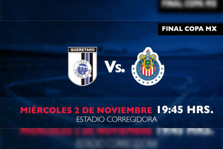 Gallos y Chivas se disputarán en La corregidora