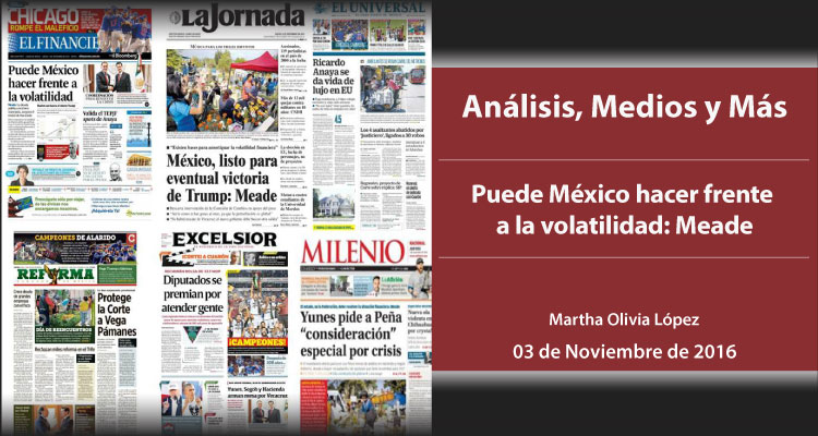 Puede México hacer frente a la volatilidad: Meade