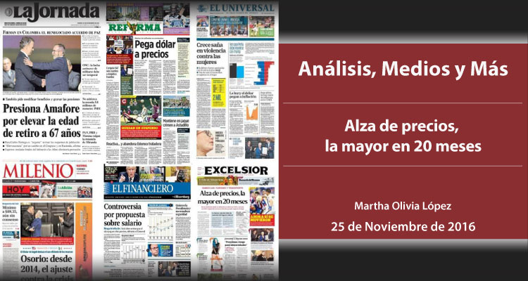 Alza de precios, la mayor en 20 meses