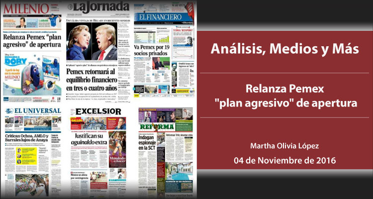 Relanza Pemex “plan agresivo” de apertura