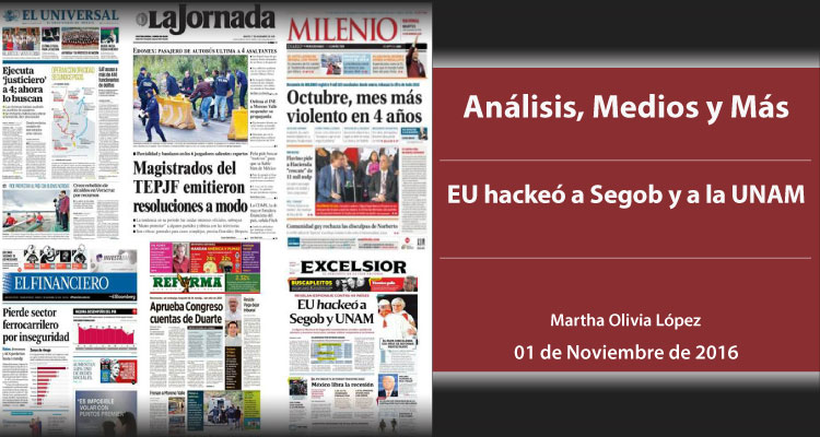 EU hackeó a Segob y a la UNAM
