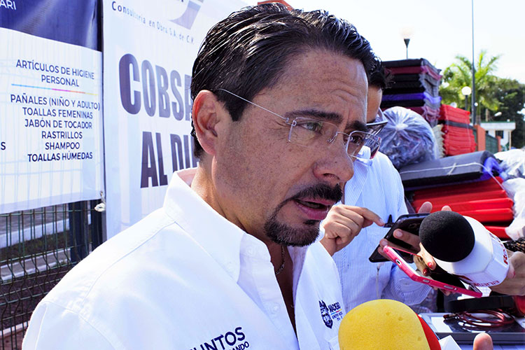 Oportunistas quienes entregan despensas y se olvidan de Madero