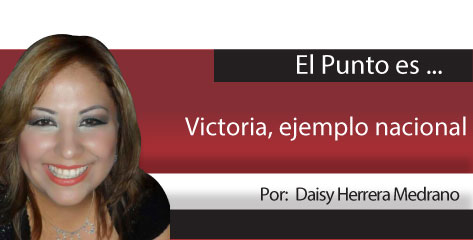 El Punto es…  Victoria, ejemplo nacional
