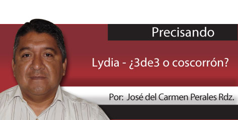 Precisando  Lydia – ¿3de3 o coscorrón?