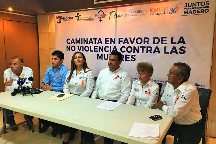 Festejan Día Internacional de la Eliminación de la Violencia contra la Mujer en Madero