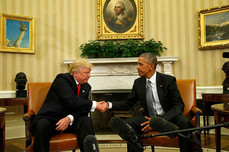 “Haré todo lo que pueda para que Trump tenga éxito”: Obama