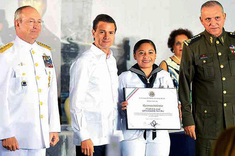 Peña pide a Senado dar marco jurídico a actuación de Fuerzas Armadas