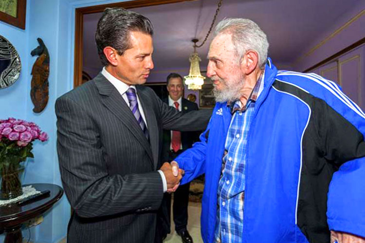 Peña Nieto viajará a Cuba para funerales de Fidel Castro