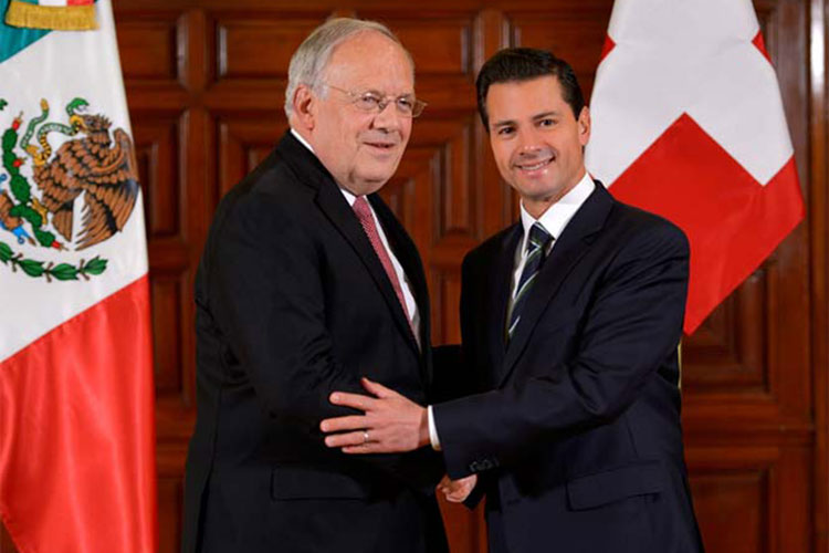 México y Suiza renovarán TLC; promueven cooperación