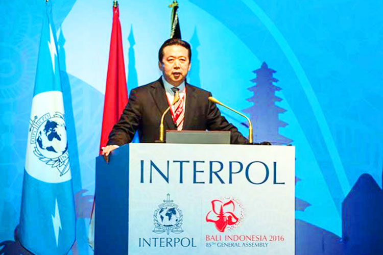 Funcionario chino, el nuevo presidente de Interpol