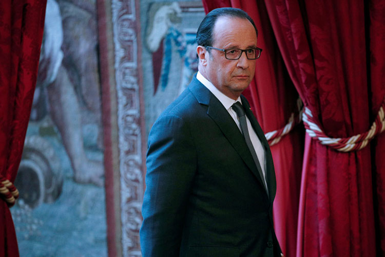 Hollande y Trump expresan trabajar de manera conjunta