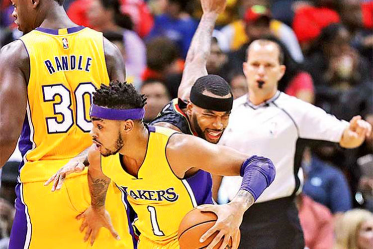 Lakers acaba con el invicto de Atlanta