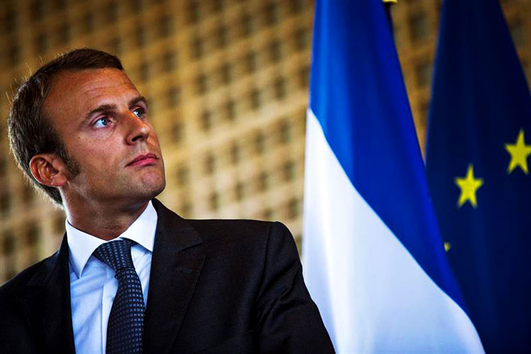 Macron se postula como candidato a la presidencia de Francia