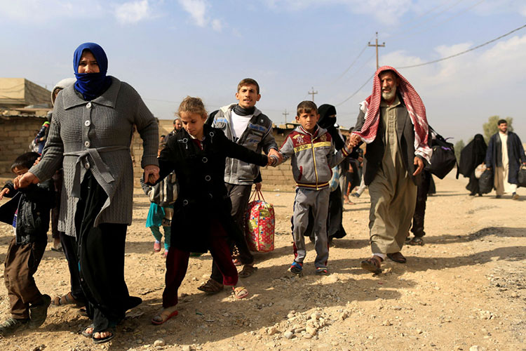 EI secuestra a unas 300 personas cerca de Mosul: ONU