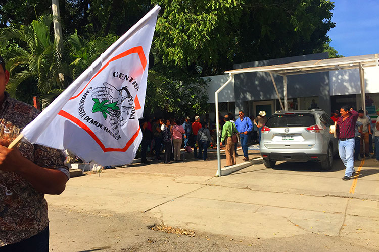 Inicia CCC protesta en delegaciones federales en Victoria
