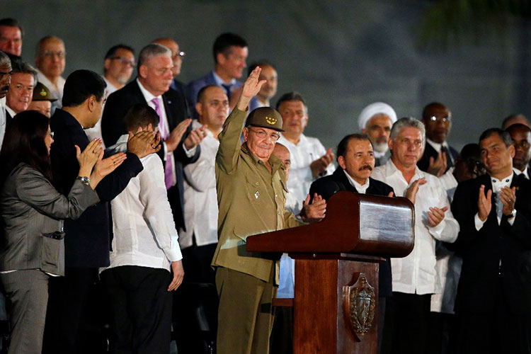 Raúl Castro cerró el homenaje a Fidel