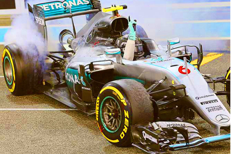 Rosberg, campeón del mundo; rompe el maleficio