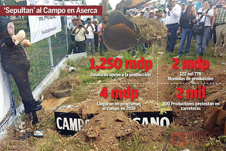 Productores dan ultimátum a Sagarpa