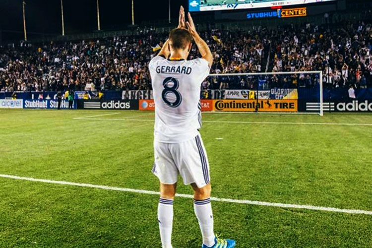 Gerrard se despide del Galaxy de Los Ángeles