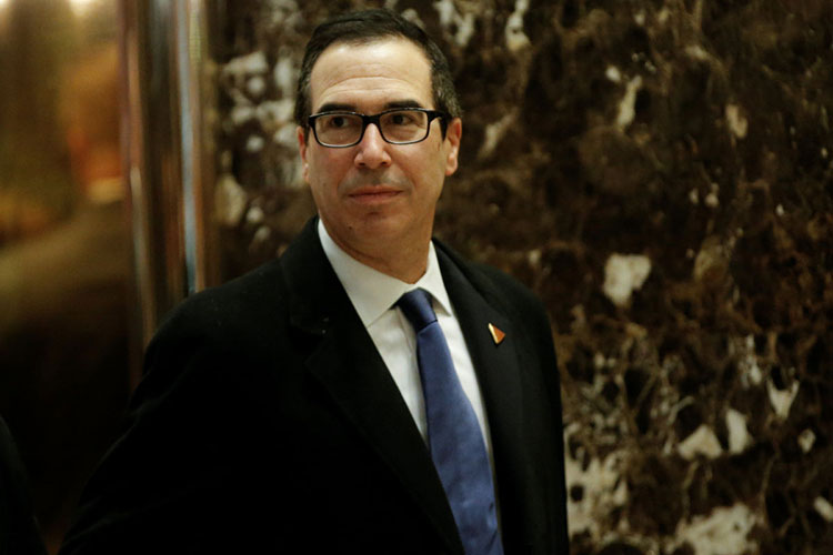 Steven Mnuchin será el nuevo secretario del Tesoro en EEUU