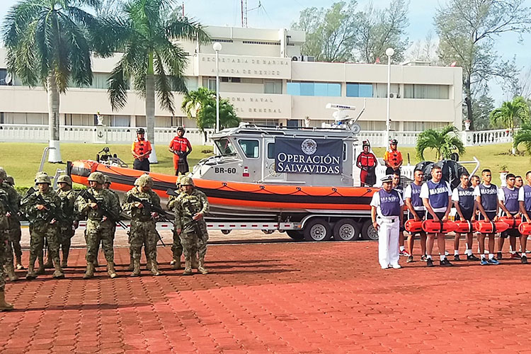 Arranca SEMAR operativo Salvavidas “Invierno 2016”