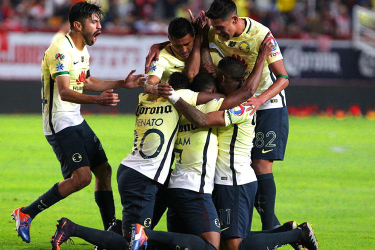 América con ventaja tras empatar 1-1 con Necaxa