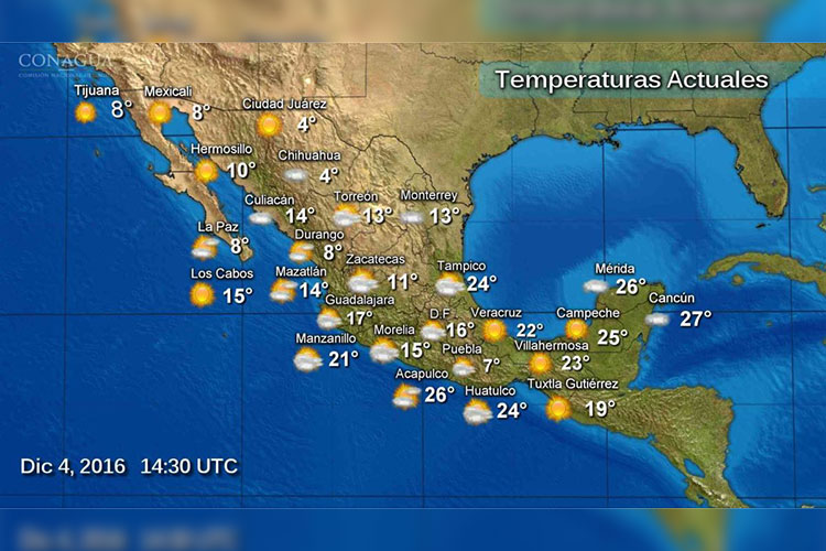 Prevalece el ambiente frío en gran parte del país