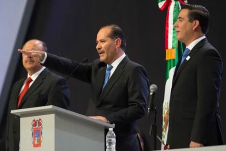 Orozco Sandoval rinde protesta como gobernador de Aguascalientes