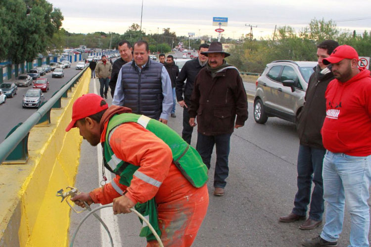 Recorre Almaraz zonas de mejoramiento urbano