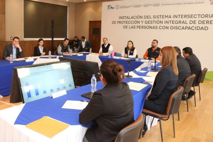 Ponen en marcha proyección y defensa a discapacitados