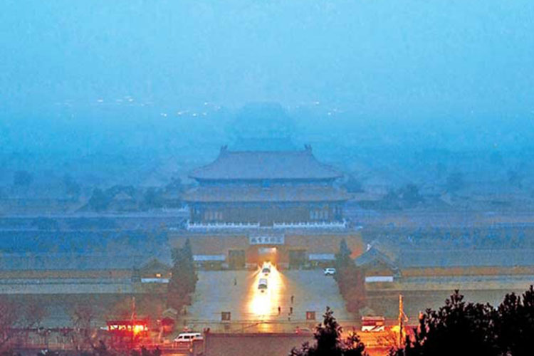Smog ahoga al norte de China