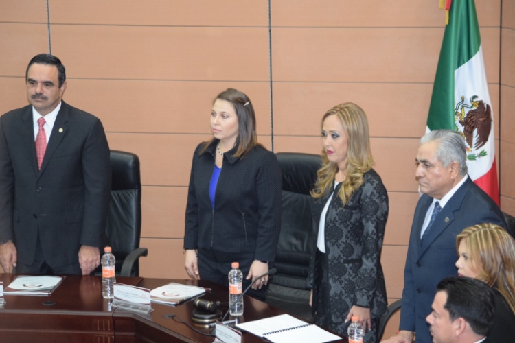 Rinde informe Marcia Garza en el Tribunal Electoral