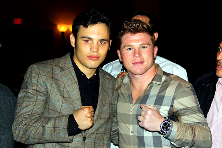 ‘Canelo’ y Chávez Jr disputarían cinturón hecho por huicholes